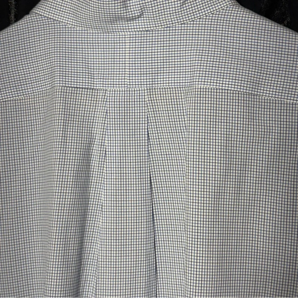 2/$20  Ralph Lauren Blue Dress Shirt Classic Gingham - Picture 8 of 10